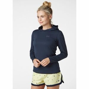 Helly Hansen Womens HH Lifa Active Solen Hoodie in Navy Blue, Size Medium